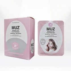 MUZ Whitening + Oil-Control Facial Sheet Mask